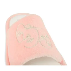 Chaussons ROSE Femme Motif Uni A Enfiler