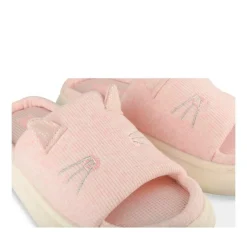 Chaussons ROSE Femme Motif Uni A Enfiler