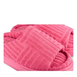 Chaussons ROSE Femme Motif Uni A Enfiler