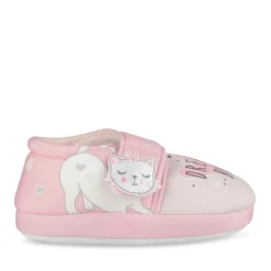Chaussons ROSE Fille Motif Animal Scratch