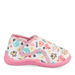 Chaussons ROSE Fille Motif Animal Scratch