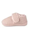 Chaussons ROSE Fille Motif Uni Scratch