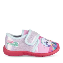 Chaussons ROSE Fille Motif Multicolore Scratch