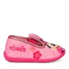 Chaussons ROSE Fille Motif Uni A Enfiler