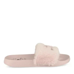 Chaussons ROSE Fille Motif Uni A Enfiler