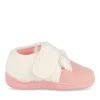 Chaussons ROSE Fille Motif Uni Scratch