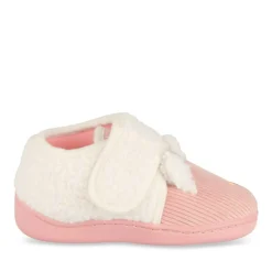 Chaussons ROSE Fille Motif Uni Scratch