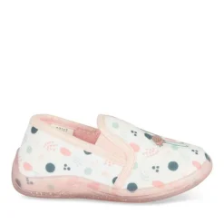 Chaussons ROSE Fille Motif Multicolore A Enfiler