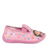 Chaussons ROSE Fille Motif Coeurs A Enfiler