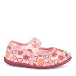 Chaussons ROSE Fille Motif Multicolore Scratch