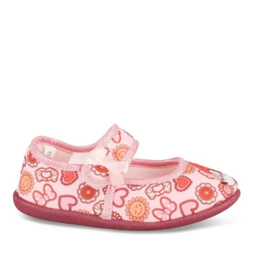 Chaussons ROSE Fille Motif Multicolore Scratch