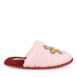 Chaussons ROSE Fille Motif Animal A Enfiler