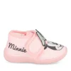 Chaussons ROSE Fille Motif A Pois Scratch