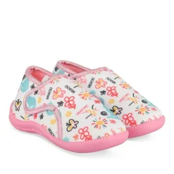 Chaussons ROSE Fille Motif Animal Scratch
