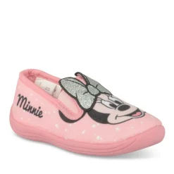 Chaussons ROSE Fille Motif A Pois A Enfiler