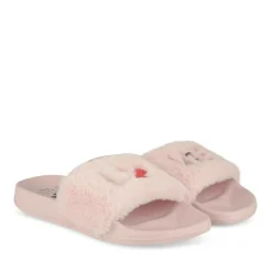 Chaussons ROSE Fille Motif Uni A Enfiler