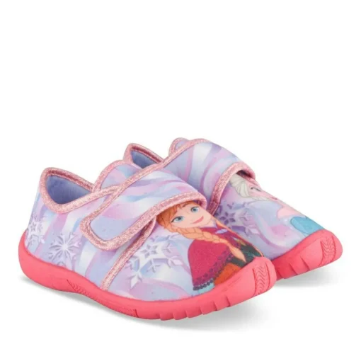 Chaussons ROSE Fille Motif Multicolore Scratch