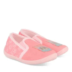 Chaussons ROSE Fille Motif Carreaux A Enfiler