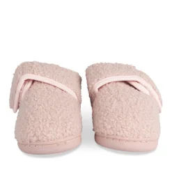 Chaussons ROSE Fille Motif Uni Scratch