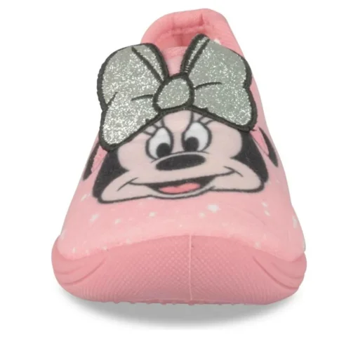 Chaussons ROSE Fille Motif A Pois A Enfiler