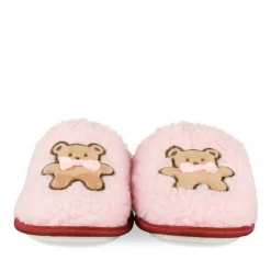 Chaussons ROSE Fille Motif Animal A Enfiler
