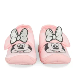 Chaussons ROSE Fille Motif A Pois Scratch