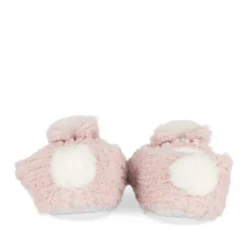 Chaussons ROSE Fille Motif Uni A Enfiler