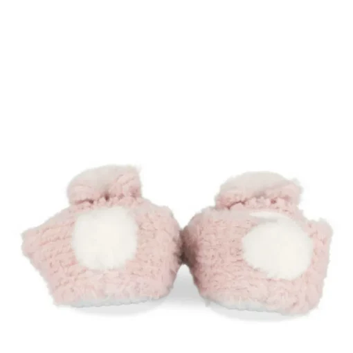 Chaussons ROSE Fille Motif Uni A Enfiler