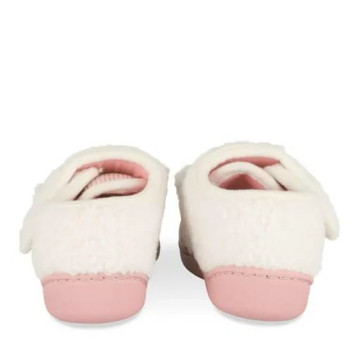 Chaussons ROSE Fille Motif Uni Scratch