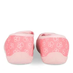 Chaussons ROSE Fille Motif Carreaux A Enfiler