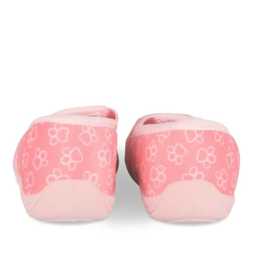 Chaussons ROSE Fille Motif Carreaux A Enfiler