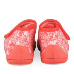 Chaussons ROSE Fille Motif A Pois Fermeture éclair