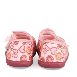 Chaussons ROSE Fille Motif Multicolore Scratch