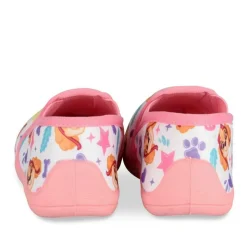 Chaussons ROSE Fille Motif Animal A Enfiler