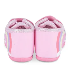 Chaussons ROSE Fille Motif Multicolore Elastique