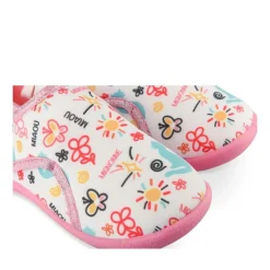 Chaussons ROSE Fille Motif Animal Scratch
