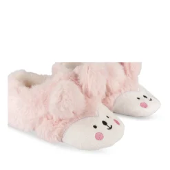 Chaussons ROSE Fille Motif Animal Scratch