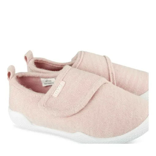 Chaussons ROSE Fille Motif Uni Scratch