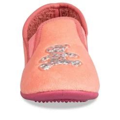 Chaussons ROSE Fille Motif Uni A Enfiler