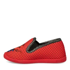 Chaussons ROUGE Fille Elastique