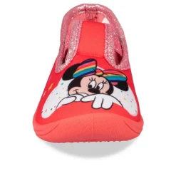 Chaussons ROUGE Fille Elastique