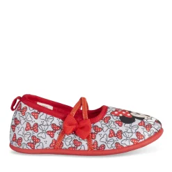 Chaussons ROUGE Fille Motif Multicolore Elastique