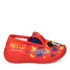 Chaussons ROUGE Garçon Elastique