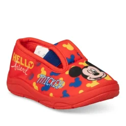 Chaussons ROUGE Garçon Elastique