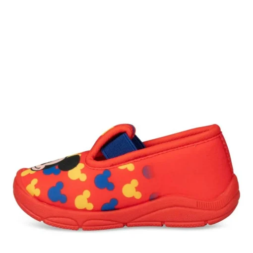 Chaussons ROUGE Garçon Elastique