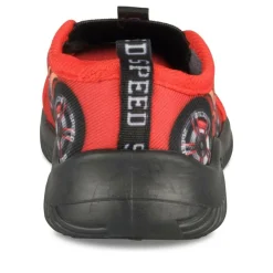 Chaussons ROUGE Garçon Motif Uni A Enfiler