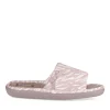 Chaussons TAUPE Femme Motif Uni A Enfiler