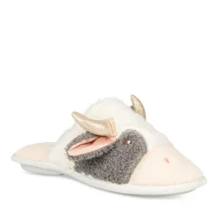 Chaussons Vache BLANC MERRY SCOTT