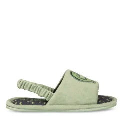 Chaussons VERT Garçon Elastique