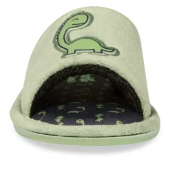 Chaussons VERT Garçon Elastique